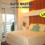 COBERTURA 394m² - 4 suítes com ar condicionado – 6 vagas livres mais depósito