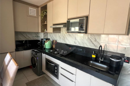 Apartamento 2 Dorm e uma Suíte 59m² próximo ao SESC