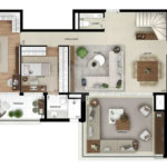 Apartamento novo com 129m² na Mooca com 2 suítes e 2 vagas.