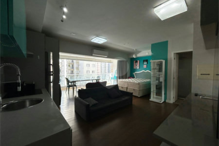 Apartamento para alugar com 1 suíte em Brooklin, São Paulo, SP