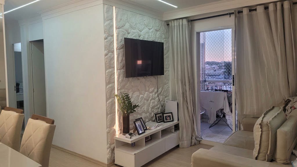 Apartamento à venda com 2 quartos, sendo 1 suíte,  em Vila Nova Alba, São Paulo, SP