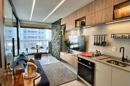 Apartamento 1 dorm. - 36,15 m2 em Perdizes, a 50 metros da PUC