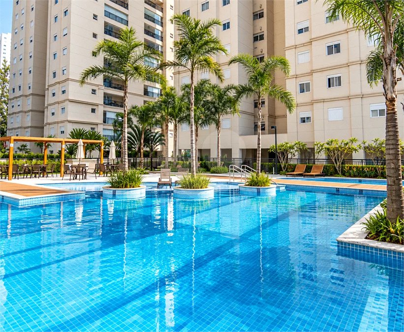 Apartamento mobiliado de 106 m² no Centro de São Bernardo, com 3 dormitórios, suíte, 3 vagas, vista livre e condomínio com lazer completo.