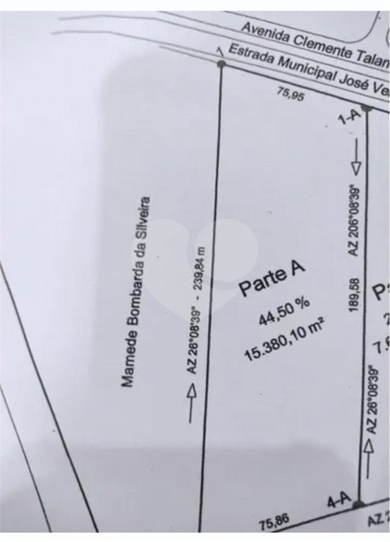 Área de terra para venda no Jardim Embaré,