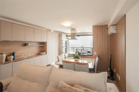 Apartamento à venda com 2 quartos, sendo 1 suíte, em Mirandópolis, São Paulo, SP