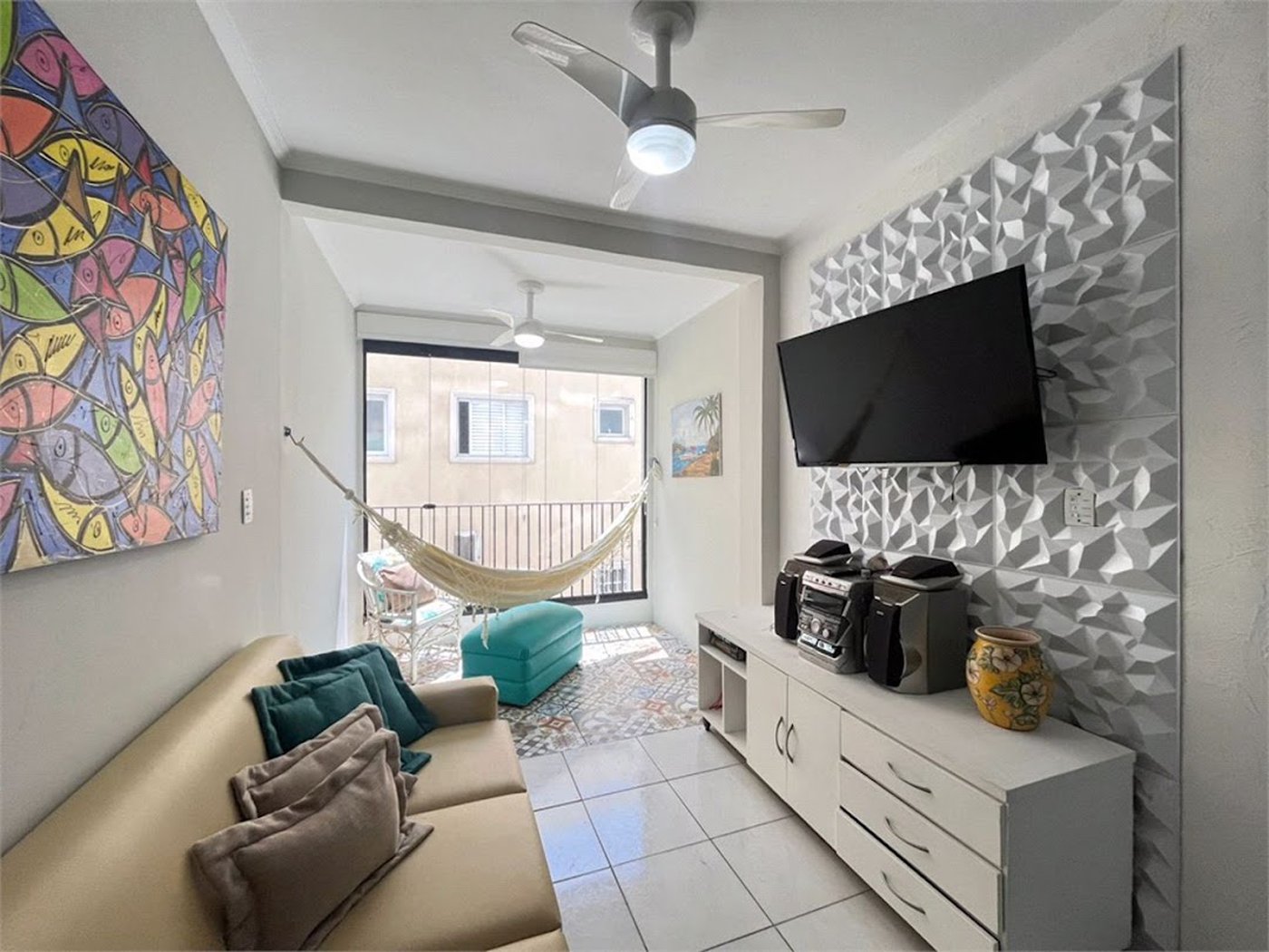 Apartamento à venda, 99 m² por R$ 530.000,00 - Jardim Las Palmas - Guarujá/SP