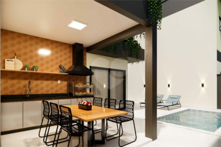 Casa de Vila à venda com 4 quartos, sendo 3 suítes, em Nova Gardênia, Atibaia, SP