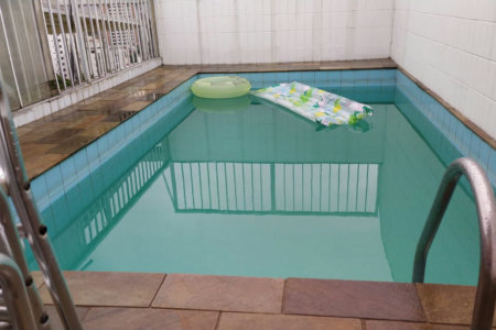 Cobertura com 4 dormitórios à venda, 380 m² por R$ 1.700.000,00 - Aparecida - Santos/SP