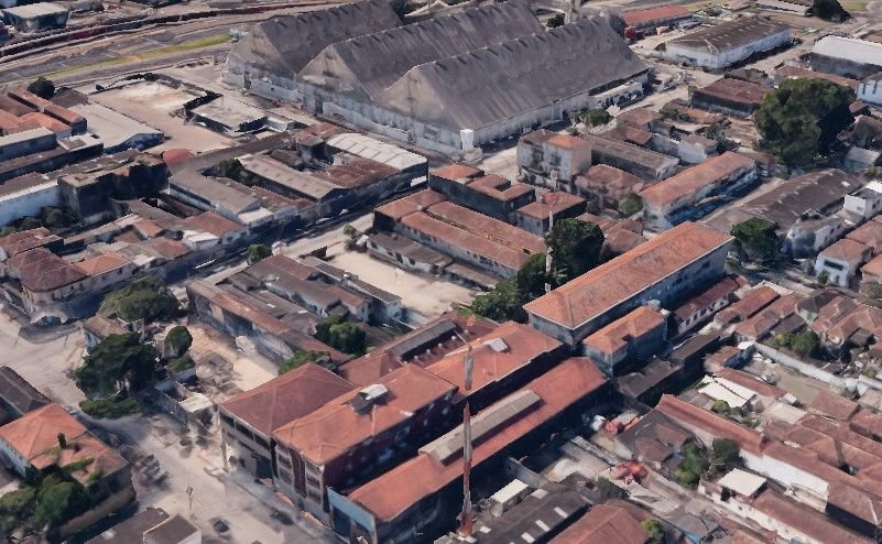 Terreno para alugar, 1250 m² por R$ 30.796,00 - Macuco - Santos/SP