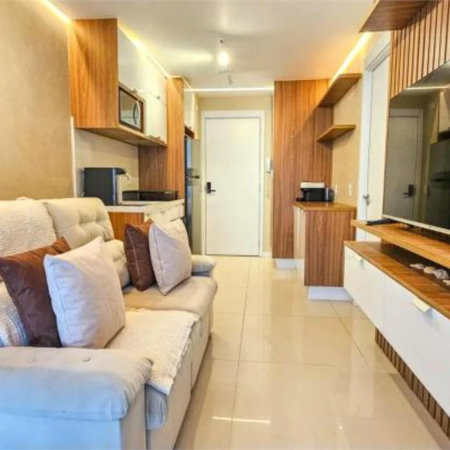 Apartamento à venda com 1 quarto em Brooklin Paulista, São Paulo, SP