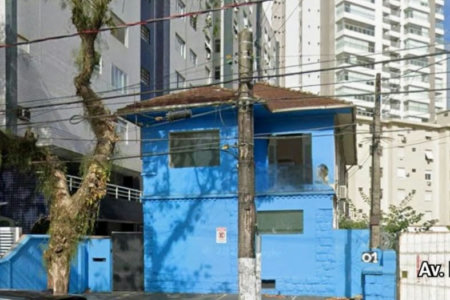 Casa com 4 dormitórios para alugar, 339 m² por R$ 44.688,51 - Gonzaga - Santos/SP