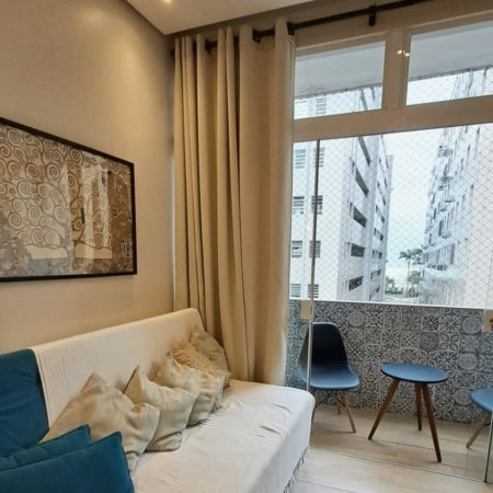 Studio à venda, 39 m² por R$ 345.000,00 - José Menino - Santos/SP