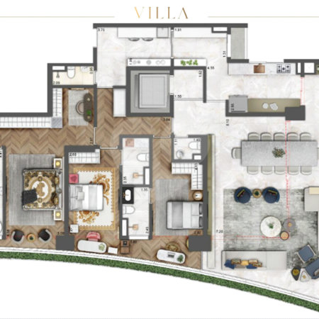 Apartamento à venda com 3 suítes em Moema, São Paulo, SP