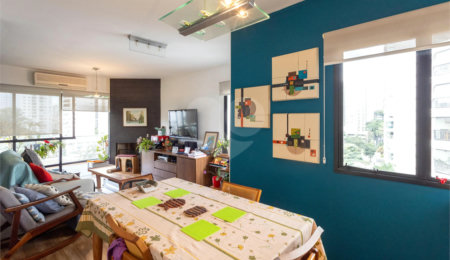 Apartamento à venda com 3 quartos, sendo 2 suítes,  em Cidade Monções, São Paulo, SP