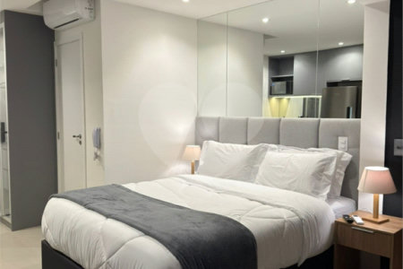 Apartamento à venda ou para alugar com 1 quarto em Cerqueira César, São Paulo, SP