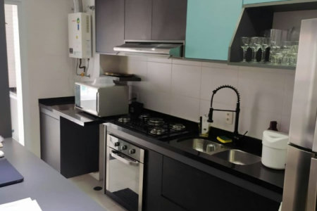 Apartamento com 1 dormitório, 87 m² - venda por R$ 920.000,00 ou aluguel por R$ 6.000,02 - Gonzaga - Santos/SP