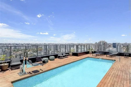 Apartamento à venda com 1 quarto em Brooklin Paulista, São Paulo, SP