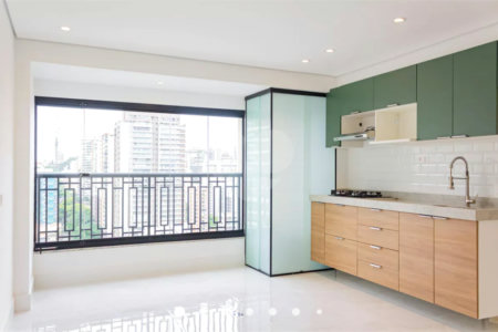 Apartamento à venda com 1 quarto em Perdizes, São Paulo, SP