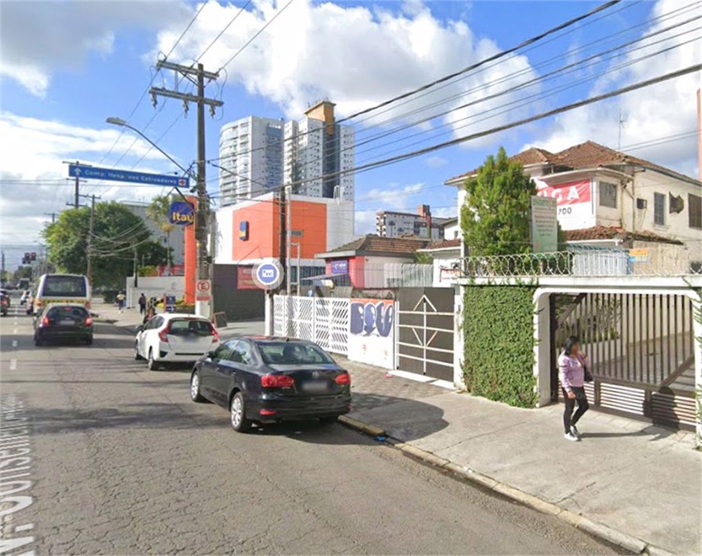 Casa Comercial para locação, Boqueirão, Santos - CA0361.