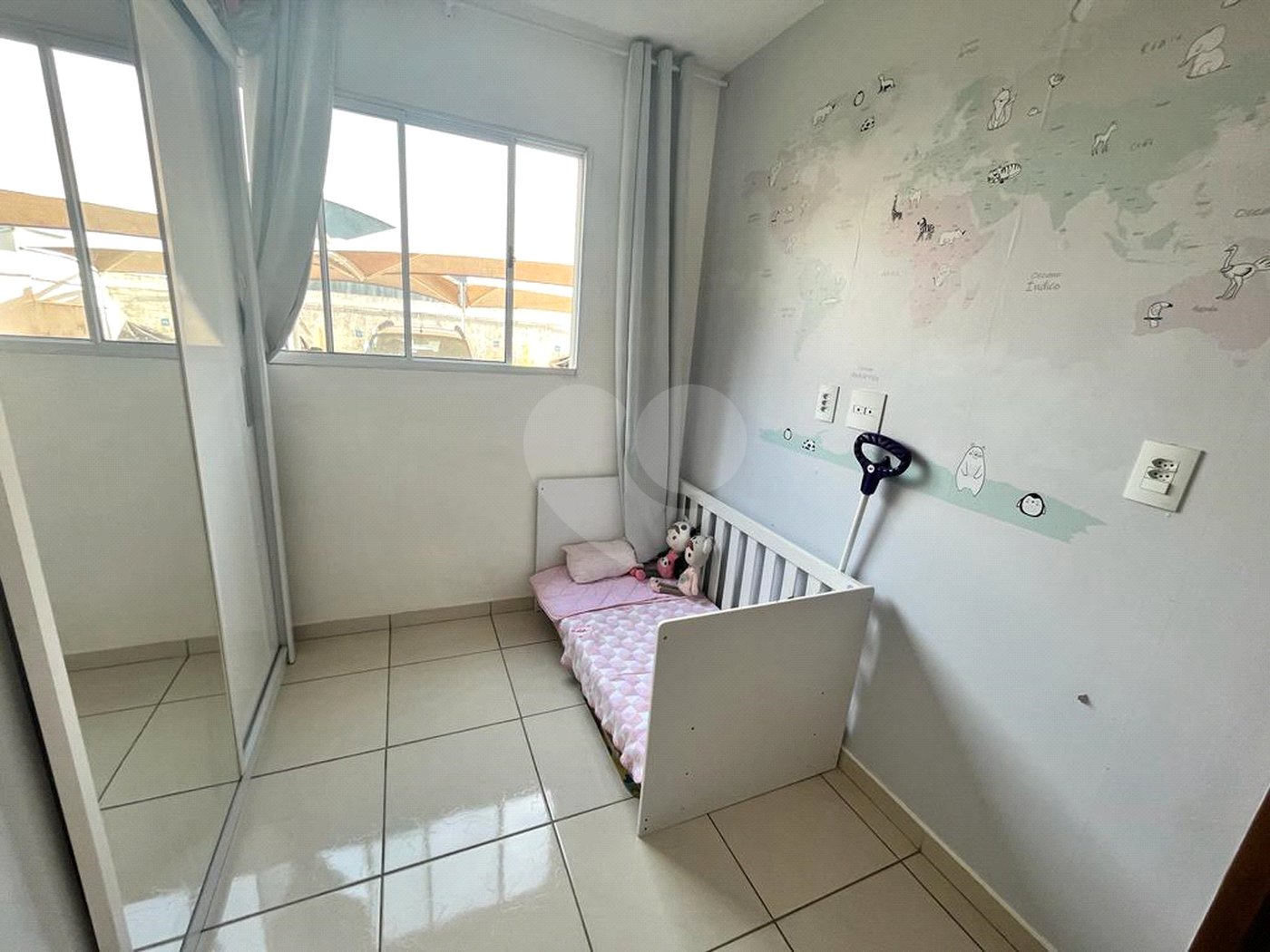 Apartamento térreo para venda no Residencial Mona Elisa