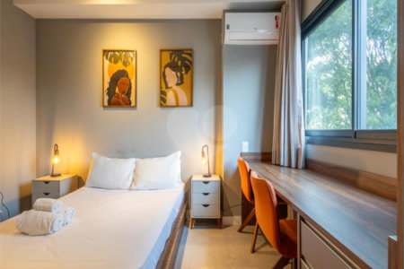 Studio à venda com 1 quarto em Indianópolis, São Paulo, SP