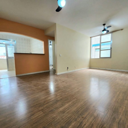 Apartamento próximo da praia com 1 dormitório, 2 banheiros à venda, 55 m² por R$ 420.000 - Pompéia - Santos/SP