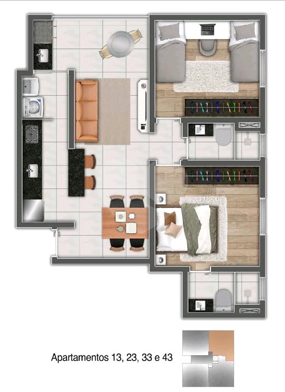 Casa à venda com 2 quartos no condomínio Residencial Sonhar Bella, Atibaia - SP