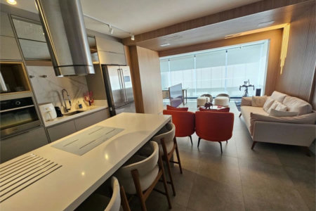 Apartamento com 2 dormitórios para alugar, 100 m² por R$ 12.500,02 - Aparecida - Santos/SP