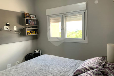 Apartamento à venda com 2 quartos, sendo 1 suíte, em Caetetuba, Atibaia, SP