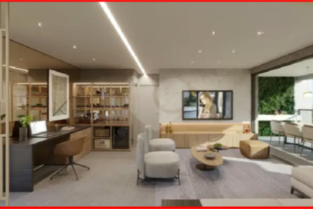 Apartamento à venda com 2 suítes em Brooklin Paulista, São Paulo, SP