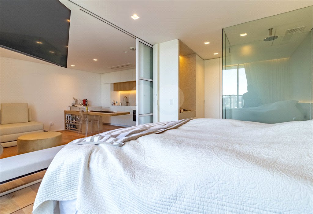 Apartamento à venda ou para alugar com 1 quarto em Vila Olímpia, São Paulo, SP