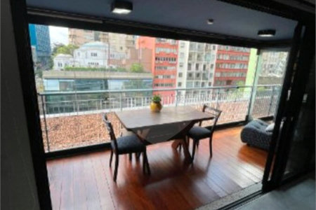 LINDO STUDIO NA BELA VISTA MOBILIADO COM 52M² + 1 VAGA