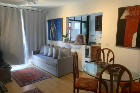 Apartamento à venda com 1 suíte em Brooklin Paulista, São Paulo, SP