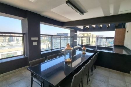 Apartamento à venda com 1 suíte em Indianópolis, São Paulo, SP