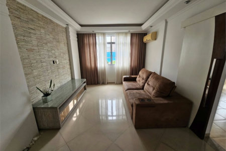 Apartamento com 2 dormitórios à venda, 124 m² por R$ 695.000,00 - Boqueirão - Santos/SP