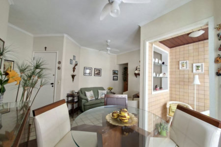 Apartamento com 1 dormitório à venda, 79 m² por R$ 570.000,00 - Aparecida - Santos/SP
