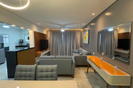 Apartamento com 2 dormitórios à venda, 96 m² por R$ 1.065.000,00 - Aparecida - Santos/SP