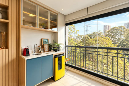 Apartamento moderno com 2 dormitórios, vista arborizada, na Vila Andrade, São Paulo - SP