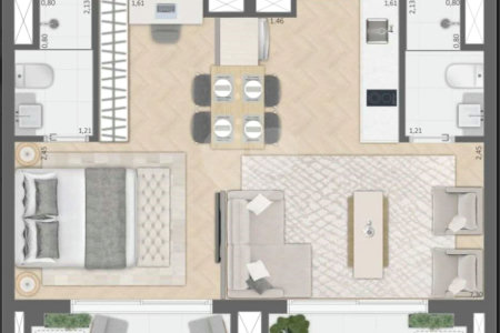 Studio à Venda – Rua Augusta – Próximo à Av. Paulista 21m2