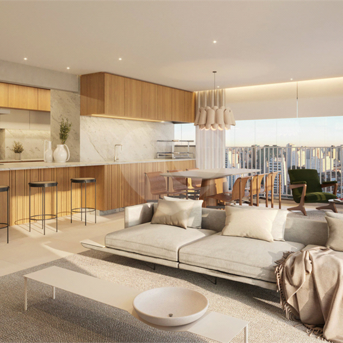 Apartamento à venda com 3 suítes em Campo Belo, São Paulo, SP