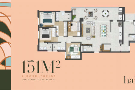 Apartamento à venda com 4 quartos, sendo 2 suítes, em Boa Vista, Sorocaba, SP
