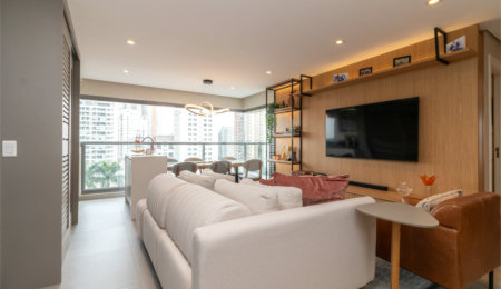 Apartamento à venda com 2 suítes em Santo Amaro, São Paulo, SP