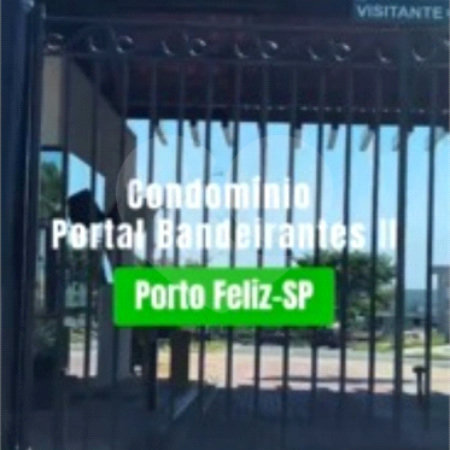 Terreno à venda em Portal dos Bandeirantes II, Porto Feliz, SP
