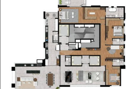 Apartamento à venda com 4 suítes em Vila Gomes Cardim, São Paulo, SP