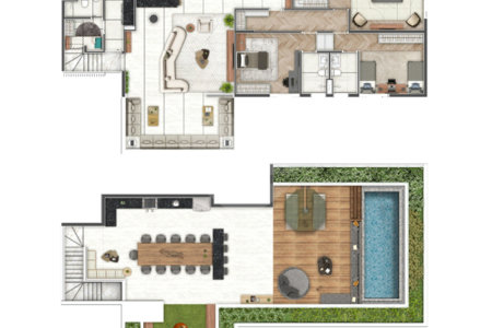 Apartamento à venda com 3 suítes em Cidade Jardim, São Paulo, SP
