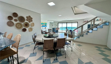 Cobertura à venda com 5 quartos, sendo 3 suítes,  em Riviera de São Lourenço, Bertioga, SP