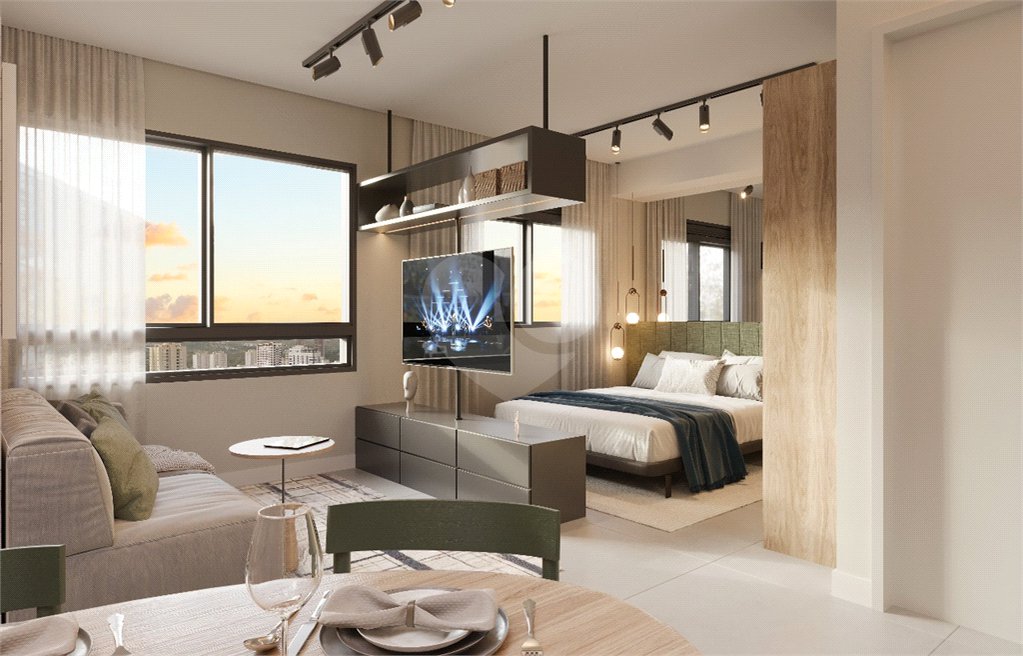 Apartamento à venda com 1 quarto em Vila Suissa, Mogi das Cruzes, SP