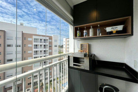Apartamento à venda com 1 quarto em Santa Terezinha, Paulínia, SP