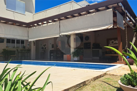 Casa à venda com 4 quartos, sendo 3 suítes,  no condomínio Res. Luzern, Campinas - SP