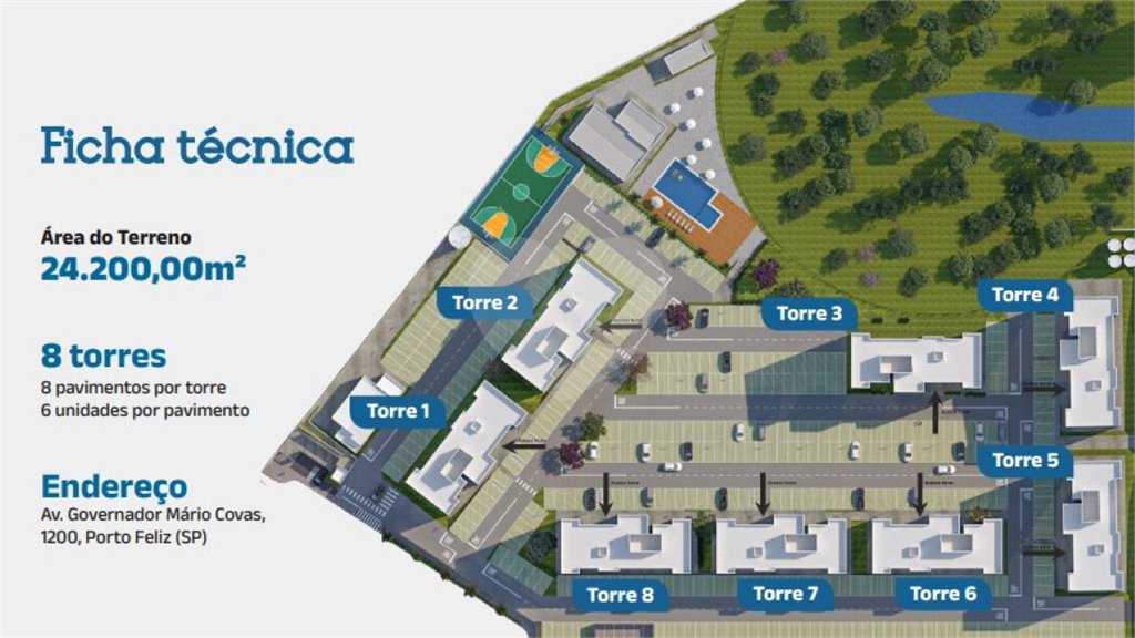 Apartamento à venda com 2 quartos em Parque Residencial Rafael Alcalá, Porto Feliz, SP